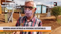 Herrera Ahuad entregó 66 viviendas sustentables