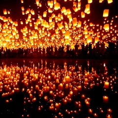 Thrillist Explorers: Chiang Mai Lantern Festival