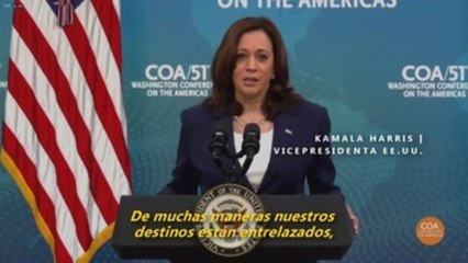 Kamala Harris: Relación entre EEUU y Latinoamérica es mucho más que comercio
