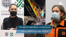 Sheinbaum descarta renuncia de titular del Metro tras accidente en Línea 12