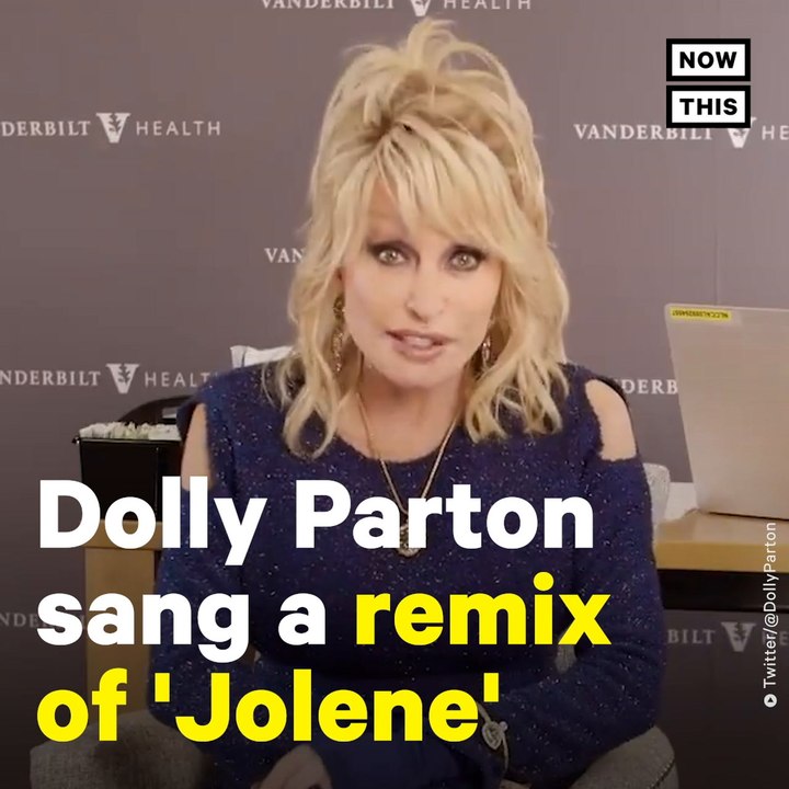 Dolly Parton Sings 'Jolene' Remix While Getting COVID-19 Vaccine