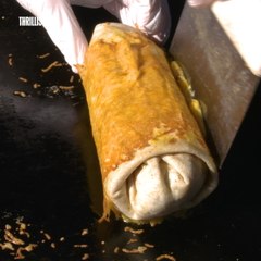 This Burrito Is Wrapped in a Cheesy Shell