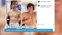 Mark Wahlberg Shares Before and After Snaps of 20 Lb. Weight Gain in 3 Weeks