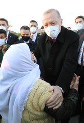 Cumhurbaşkanı Erdoğan, çiftçi bir vatandaşın evinde iftar yaptı