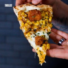 This Pizza is Topped with Mashed Potatoes