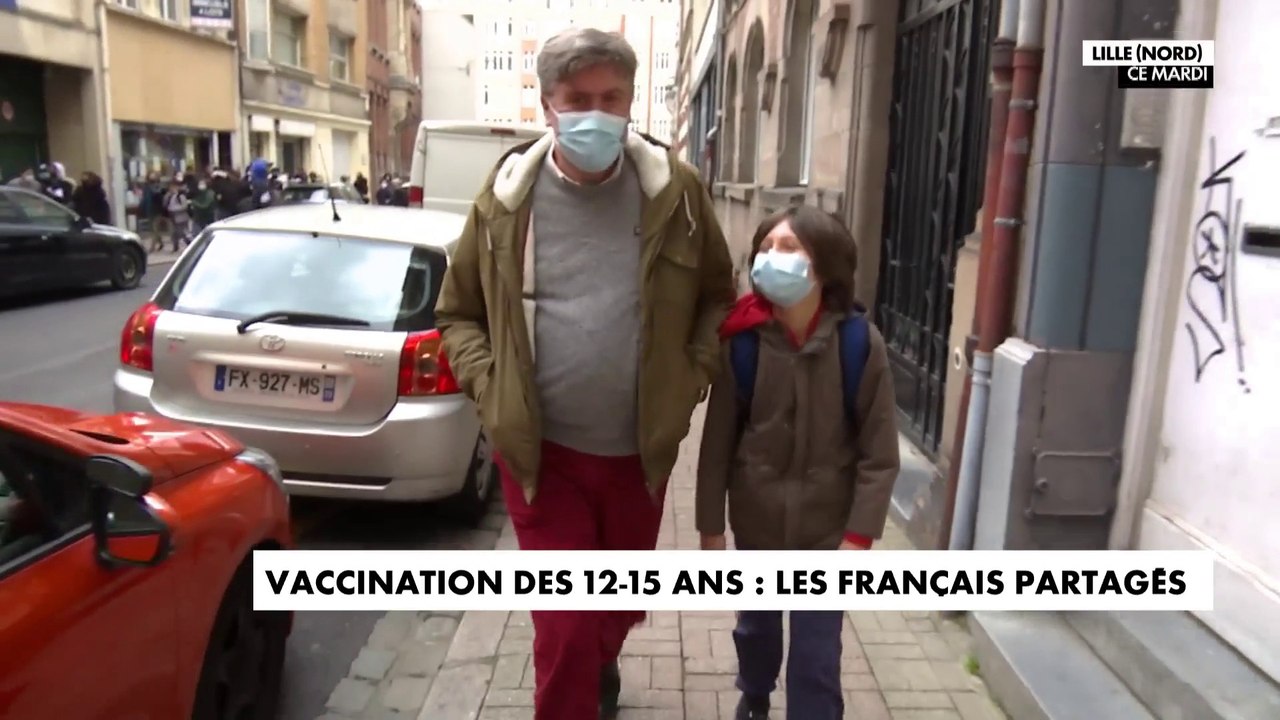 Vaccination des 12-15 ans : les parents partagés