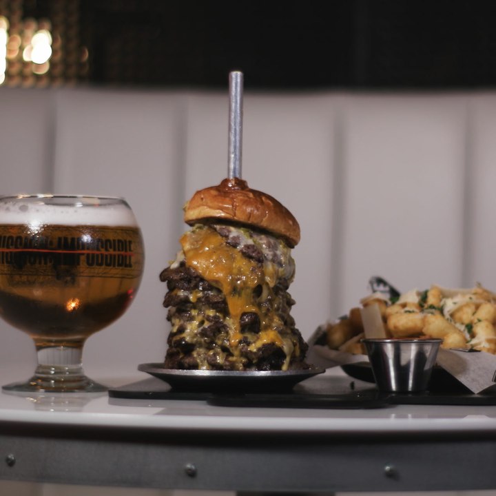 This Burger and Beer Challenge Is More Than 10,...
