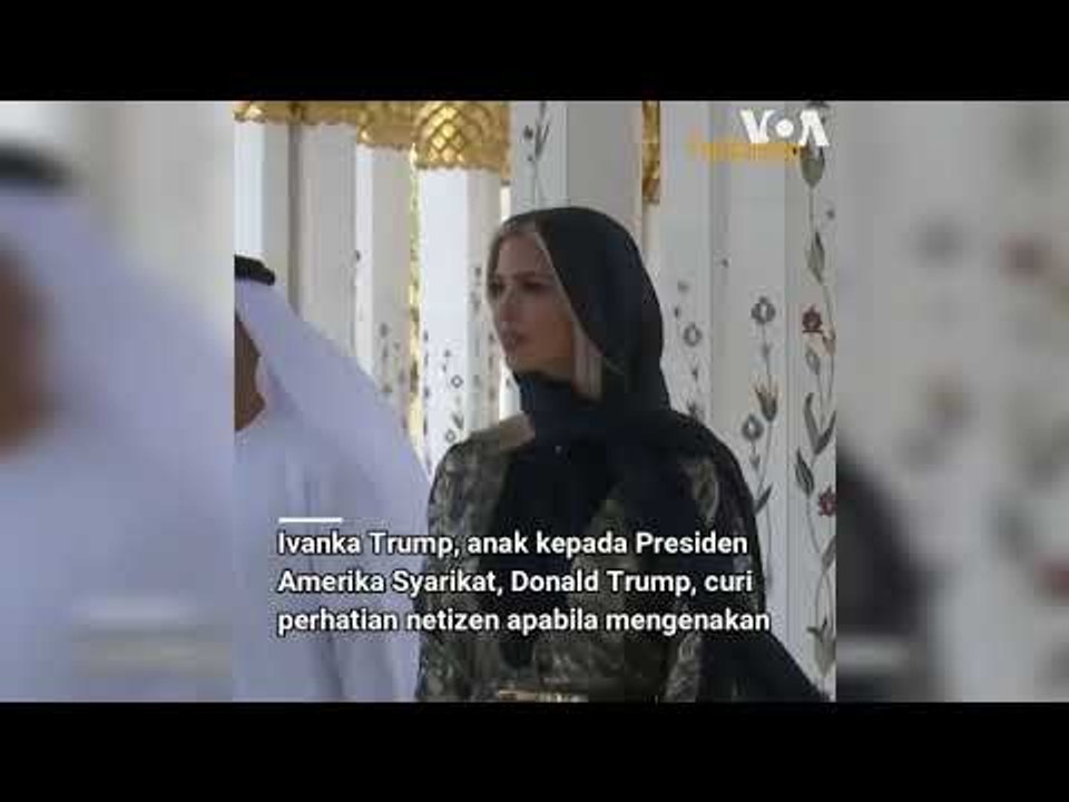 Ivanka Trump Berselendang Di Abu Dhabi