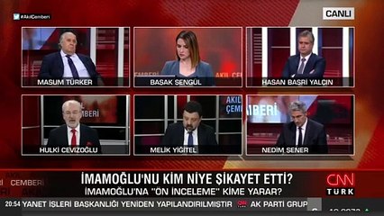 Hulki Cevizoğlu'ndan İmamoğlu değerlendirmesi: Kendi kendilerini şikayet etmiş olabilirler