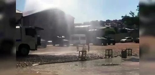 TOMA serinlemek isteyen çocukları kırmadı