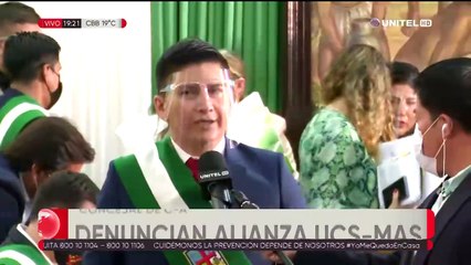 Denuncian alianza entre la UCS y el MAS en el Concejo cruceño