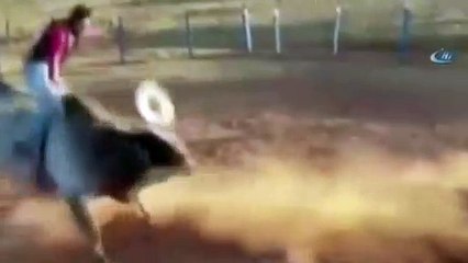 Boğanın tekmeleri rodeocuyu öldürdü