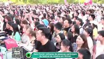 Sem Covid- milhares de pessoas participam de festival de música em Wuhan