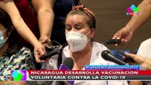 Nicaragua continúa vacunación voluntaria contra la Covid-19 en personal de salud