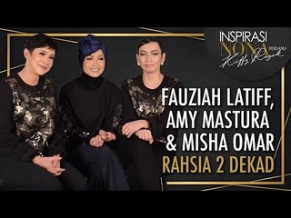 Rahsia Fauziah Latiff, Amy Mastura & Misha Omar Bertahan 2 Dekad!