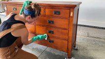 Furniture Painting For Beginners | One Step Paint Dresser Makeover
