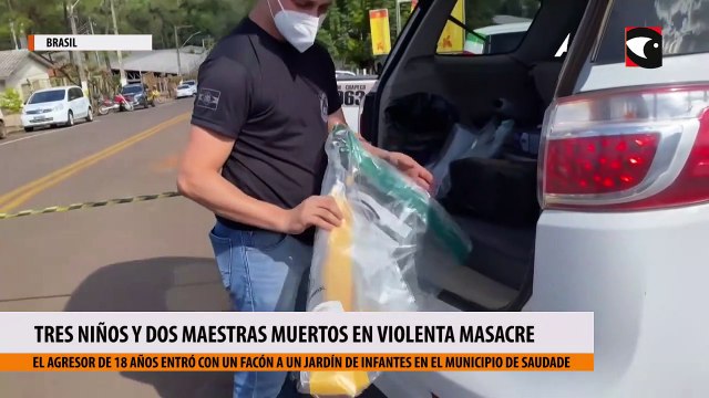 Tres niños y dos maestras muertos en violenta masacre a pocos kilómetros de Misiones