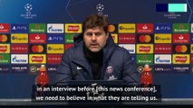Pochettino wants UEFA to investigate claims referee Bjorn Kuipers swore at PSG players