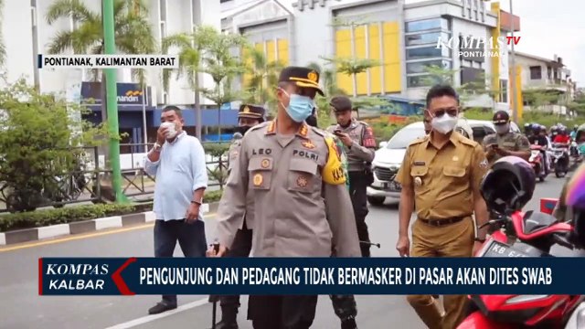 Sidak di Pusat Perbelanjaan, Satgas akan Tes Swab Pengunjung dan Pedagang tak Taat Prokes