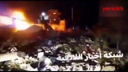 Suriye'ye hava saldırısı düzenlendi