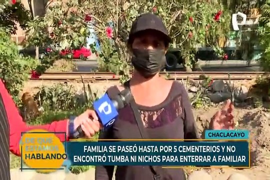 Familia convive con fallecido ante falta de espacios en cementerios para enterrarlo