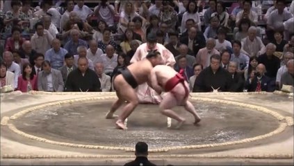 松鳳山 vs 炎鵬 2019年大相撲夏場所千秋楽 20190526