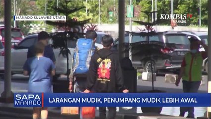 Hindari Larangan Mudik Penumpang Mudik Lebih Awal