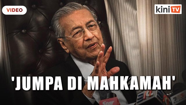 'Saya akan jumpa Khalid Abu Bakar di mahkamah' - Dr M
