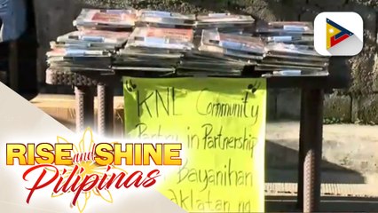 Libeng pagkain at educational materials, ipapamahagi sa Krus na Ligas, Q.C.