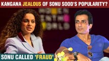 Kangana Ranaut Reacts To A Tweet calling Sonu Sood a 'Fraud'