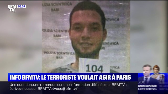 Attentat de la basilique de Nice: le terroriste voulait agir à Paris