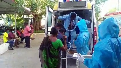 செங்கல்பட்டில் ஆக்சிஜன் தட்டுபாடு.. இரவோடு இரவாக தனியார் மருத்துவமனைக்கு சென்ற நோயாளிகள் - வீடியோ