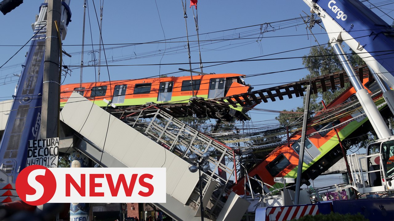 Mexico promises answers after train collapse