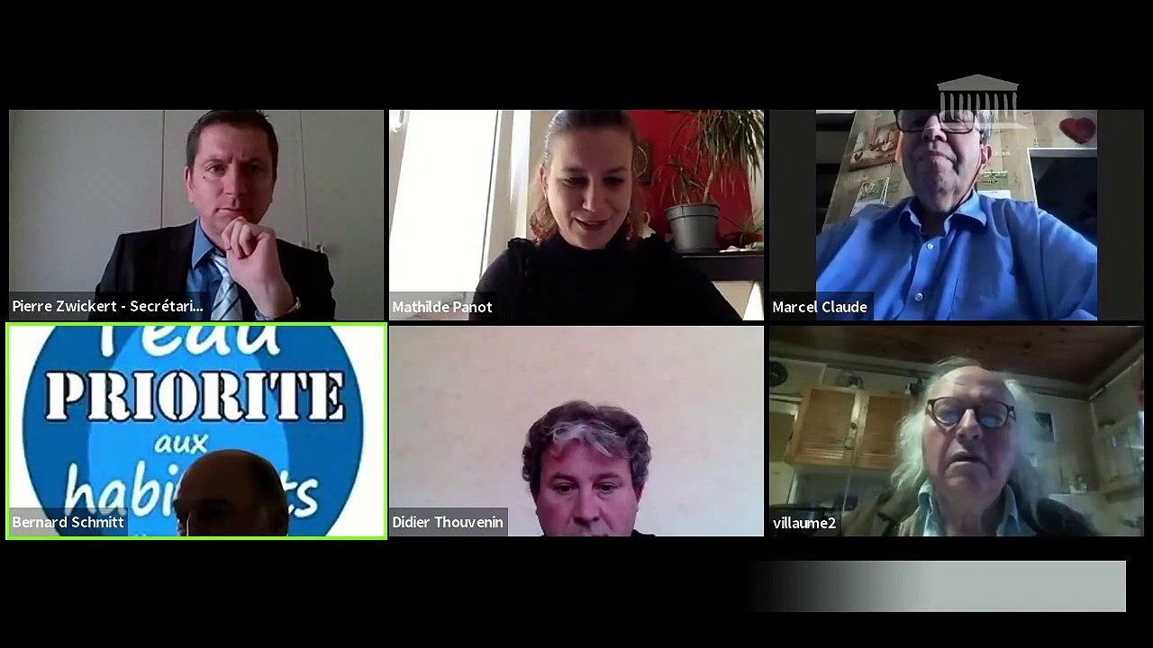 Mainmise sur la ressource en eau par les intérêts prives et ses conséquences : Table ronde sur la gestion de la nappe des grès du Trias inférieur du secteur de Vittel : les associations et lanceurs d’alerte - Jeudi 22 avril 2021