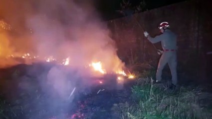 Incêndio é registrado no Bairro São Cristóvão; grande volume de fumaça se espalhou pela cidade