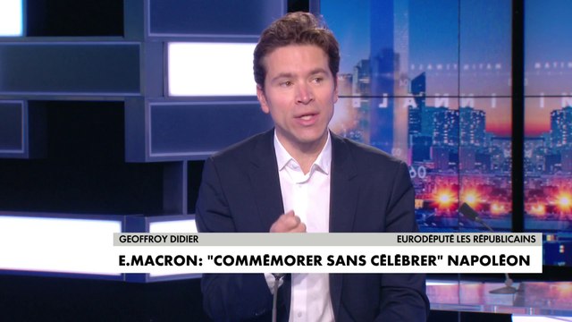 Geoffroy Didier : «Il faut que l'on assume davantage ce que nous sommes et que l'on glorifie davantage notre passé»