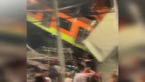 24 muertos en México tras el desplome de un tramo de la línea de metro: el accidente