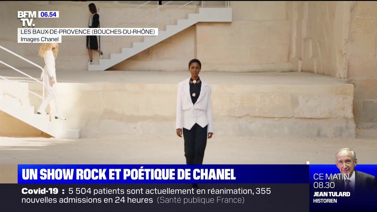 Dans les Baux de Provence, Chanel offre un show rock et poétique - Vidéo  Dailymotion
