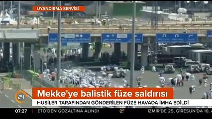 Suudi Arabistan:: Mekke'yi hedef alan füzeyi düşürdük