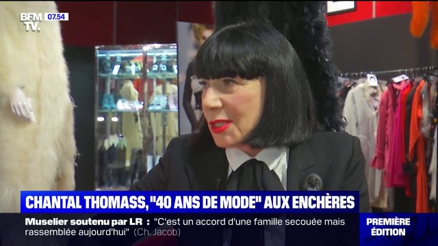 La créatrice de mode Chantal Thomass met aux enchères 40 ans de collections