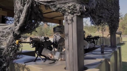 U.S. Airmen • Base Defense Training • Georgia USA