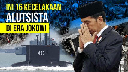 Selain Nanggala 402, Ini Daftar Kecelakaan Alutsista di Era Jokowi