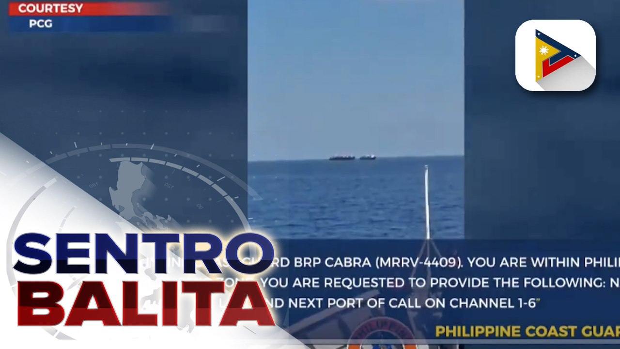 Pitong Chinese militia vessels na nasa Sabina S...