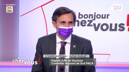 Régionales en Paca : "La droite résiste encore et toujours à l'envahisseur" assure Julien AUbert