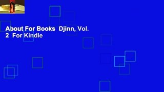 About For Books  Djinn, Vol. 2  For Kindle