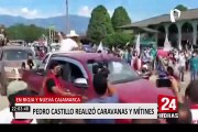 Pedro Castillo se pronunció por congresistas cuestionados