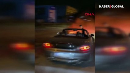 Drift terörü polisin takibinden kaçamıyor