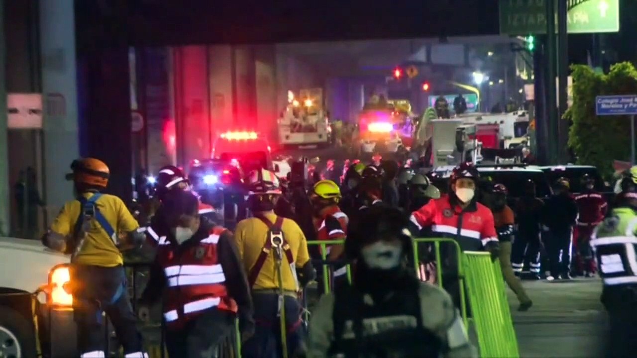 Nach U-Bahn-Unglück: Mexikos Präsident verspricht umfassende Aufklärung