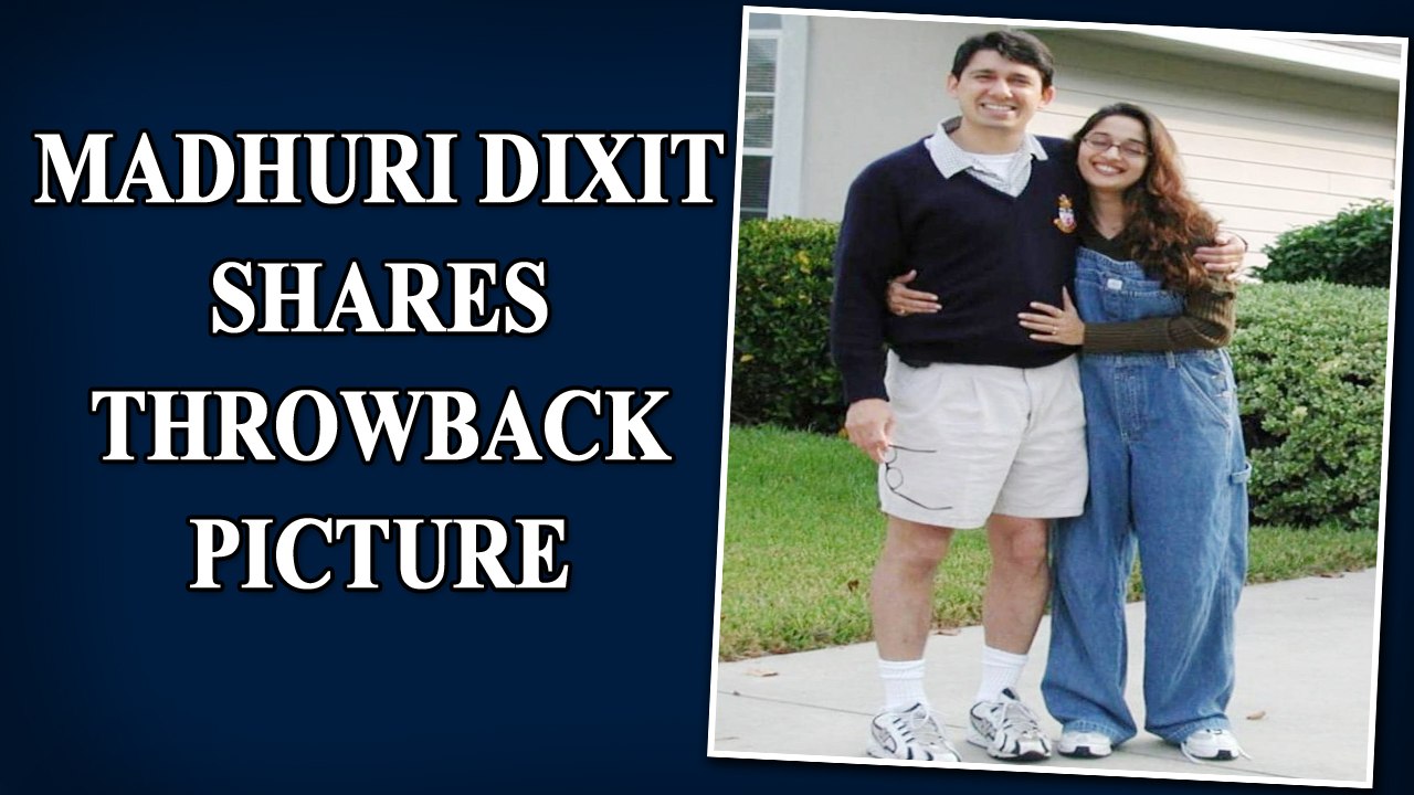 Madhuri Dixit shares throwback picture with husband Dr. Shriram Nene