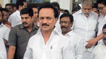 M K Stalin meets Tamil Nadu governor, stakes claim to form govt